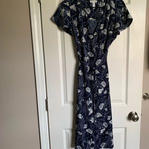 Floral Wrap Dress
